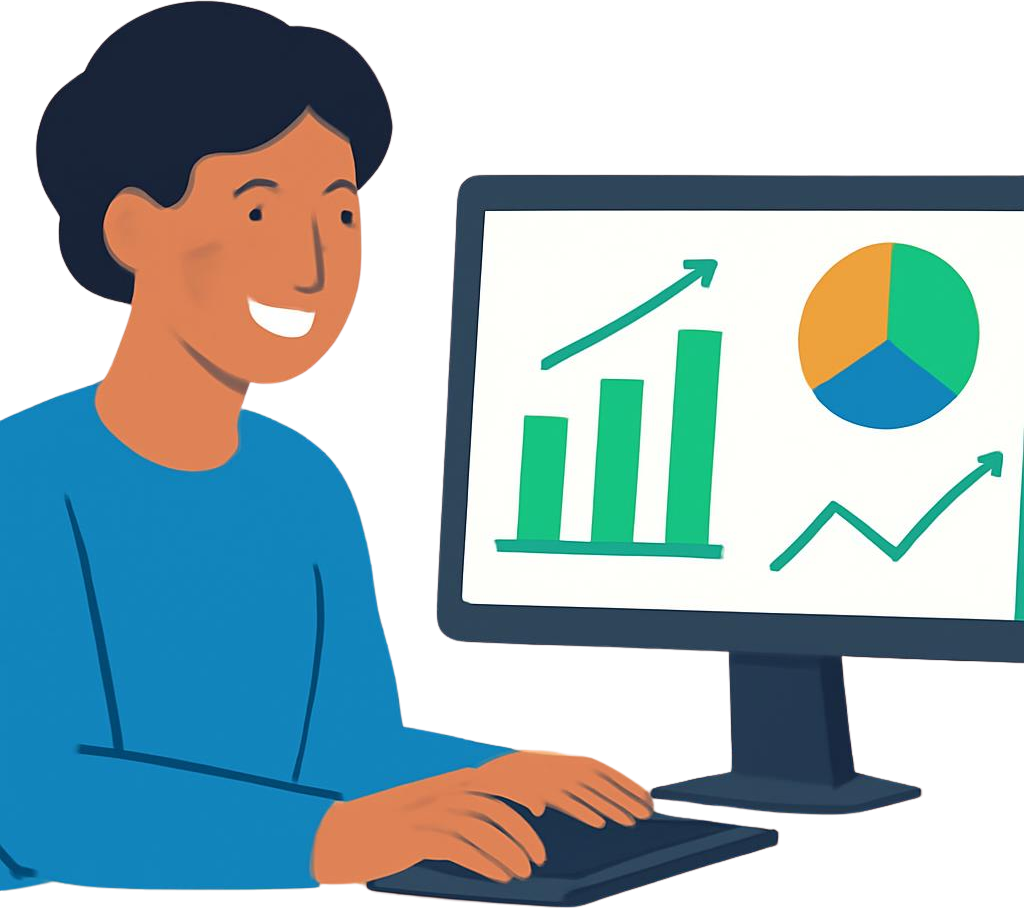 Relatórios e dashboards em tempo real